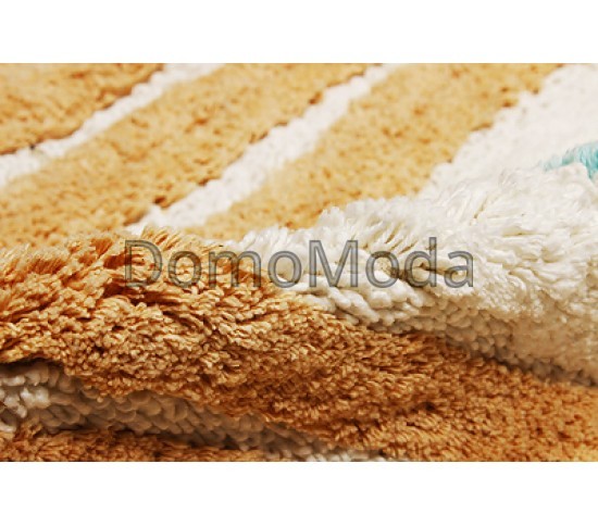 Килим для ванної Indian Handmade Kayak RIS-BTH-5247 QVA-WHITE - Висока якість за найкращою ціною в Україні зображення 3.